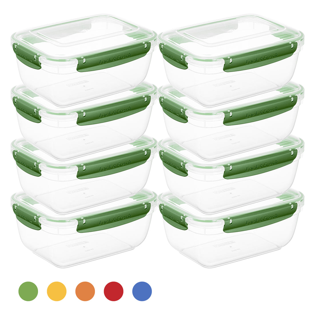 80 oz. Sealed Container, 8 Pack