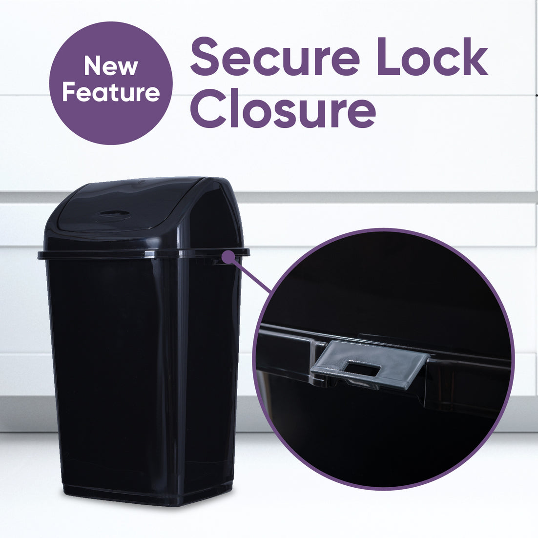 Superio Mini Trash Can With Foot Pedal Small Outdoor Garbage Can With - View #7