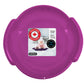 Superio Round Snow Saucer Sled, 24" Fuchsia Pink
