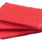 Red Scouring Pads (3-Pack)