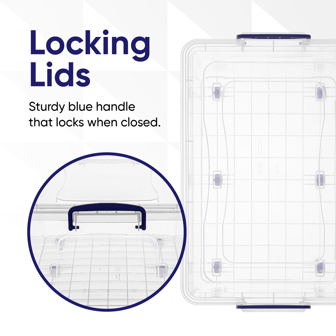 Wheeled Storage Container (32 Qt)