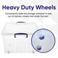 Wheeled Storage Container (62 Qt.)