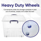 Deep Wheeled Storage Container (85 Qt.)