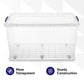 Deep Wheeled Storage Container (85 Qt.)