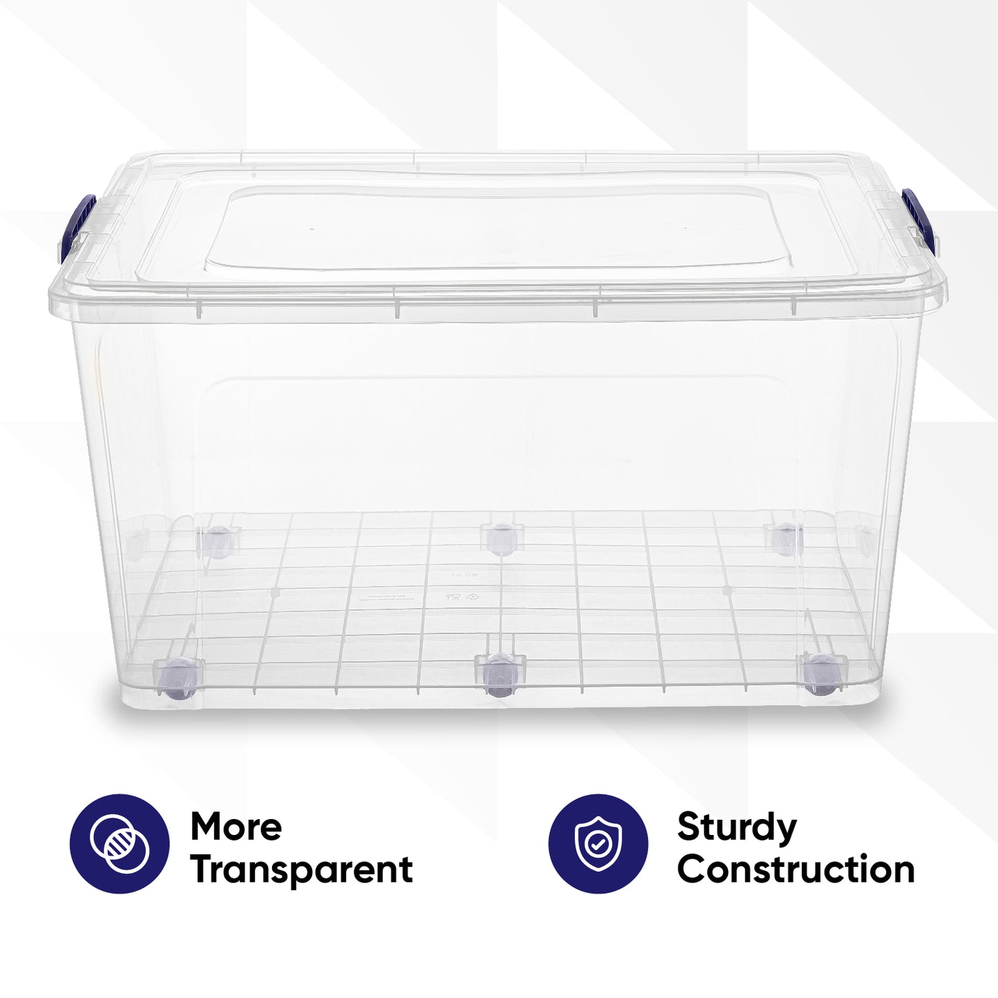 Deep Wheeled Storage Container (85 Qt.)