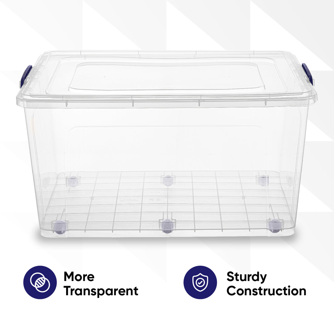Deep Wheeled Storage Container (85 Qt.)