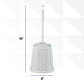 Wicker Toilet Brush Cleaner, Step-on Trash Can, and Laundry Hamper Set