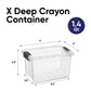 1.35 L X Deep Mini Container qith Lid