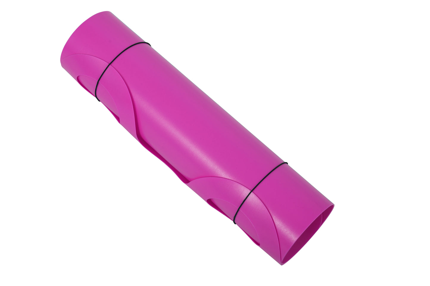 54" Roll Up Snow Sled for Kids and Adults -Fuchsia Pink