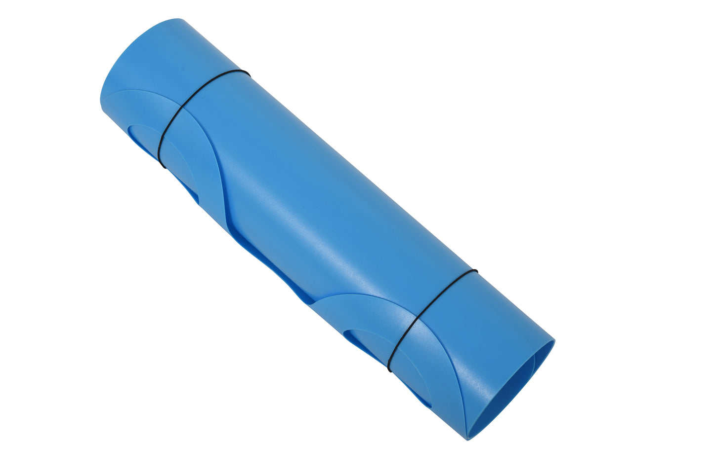 54" Roll Up Snow Sled for Kids and Adults - Blue