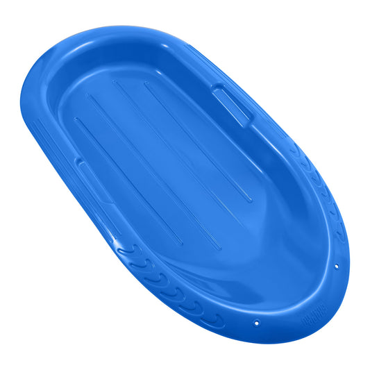Toboggan Snow Sled, Blue