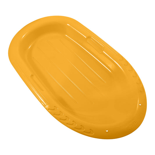 Toboggan Snow Sled, Yellow