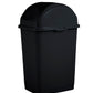 Swing Top Trash Can, 10 Qt - Black