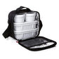 Insulated Lunch Bag with Food  Containers, Black