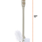 Toilet Brush with Lip (Beige)