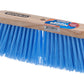 Wood Broom with Blue Synthetic Bristles