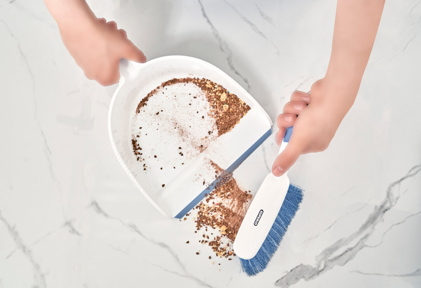 Dust Pan with Brush Set