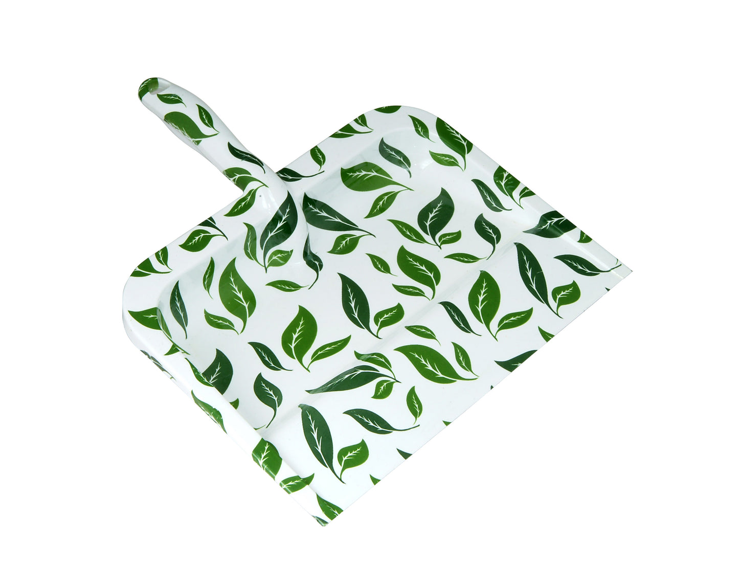 Green/White Leaf Design Dustpan.