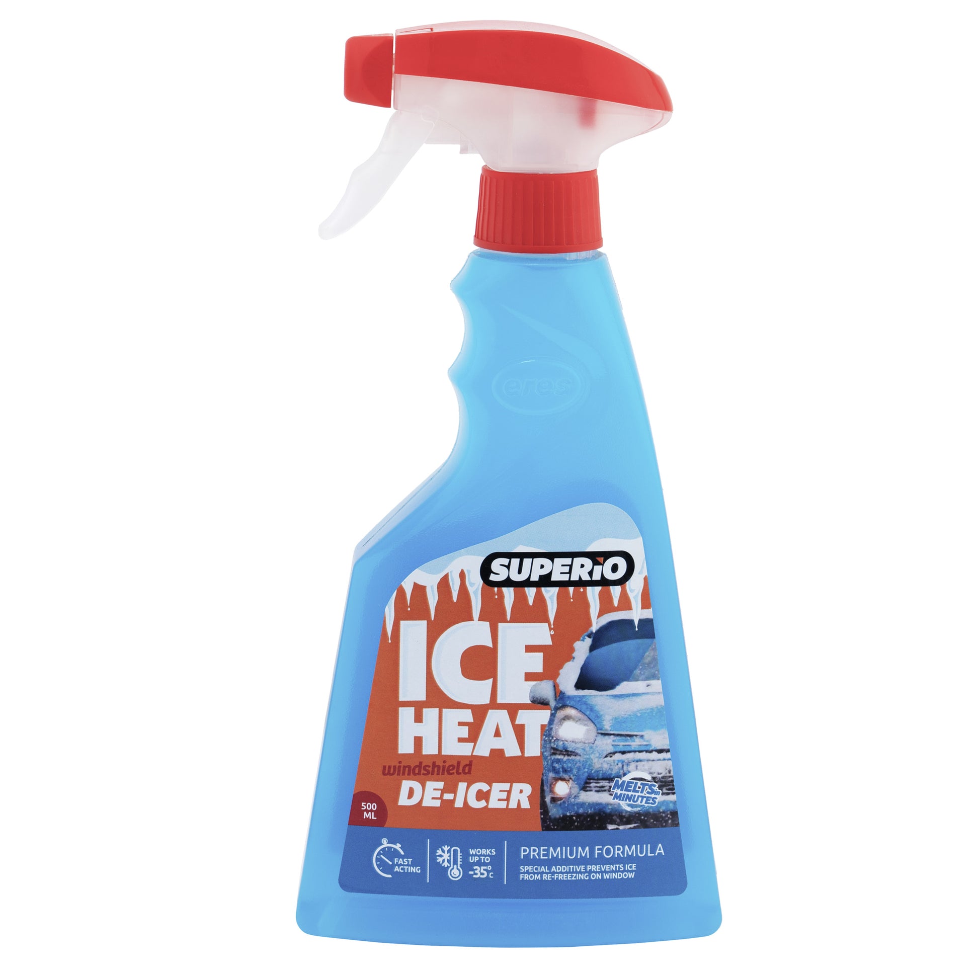 500ML Car Glass Deicing & Anti-Freeze Spray, De-Icer for Car