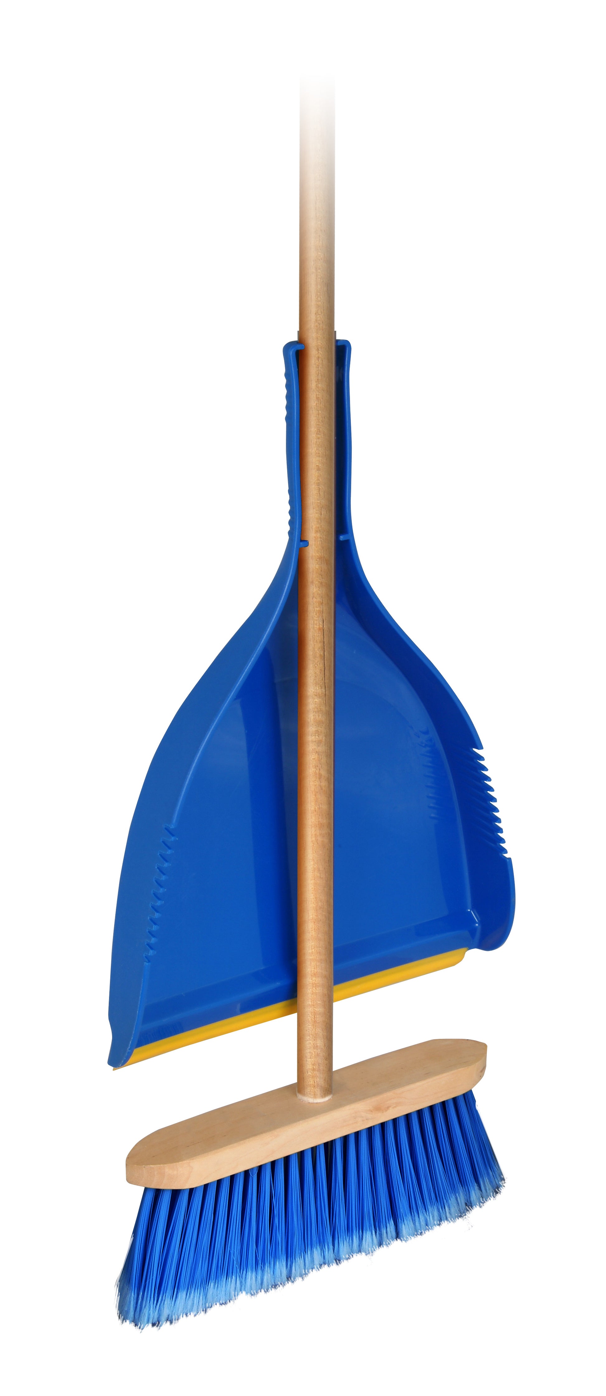 Superio NA Broom & Dustpan Set, Blue