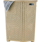 Wicker Style Laundry Hamper, 60 Liter.