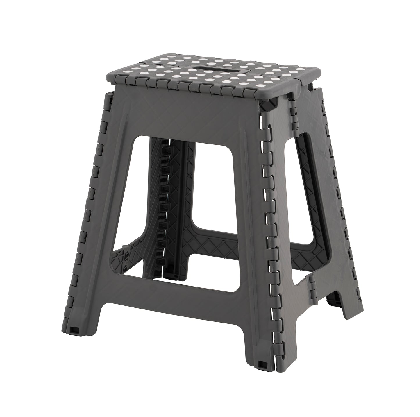 Folding Step Stool 18" - with Anti Slip Dots