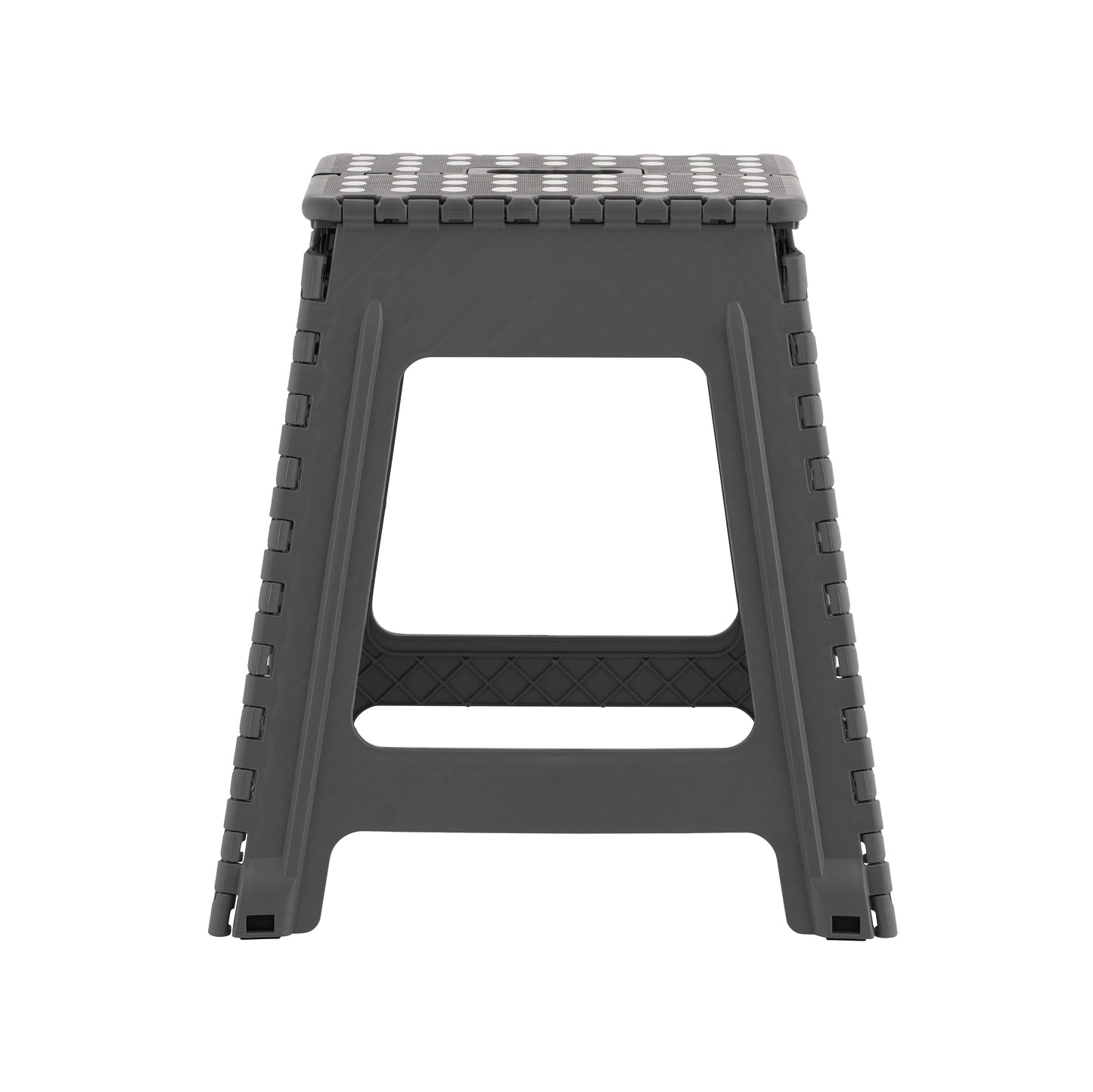 Folding Step Stool 18" - with Anti Slip Dots