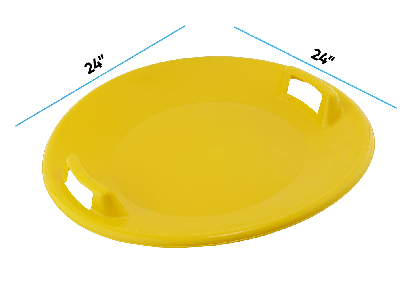 24" Kids Round Snow Sled