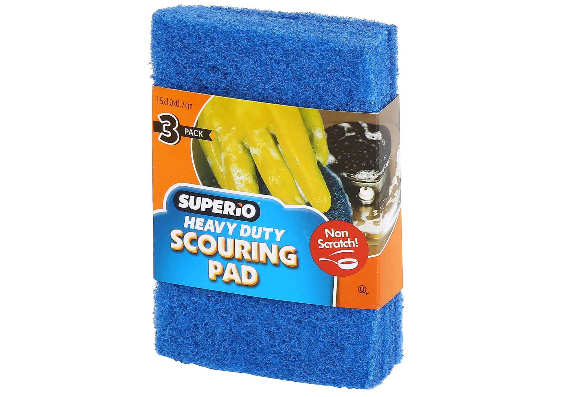 Non- Scratch Scouring Pad (3-Pack)