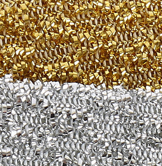 Metallic Sponge, Silver and Gold (6 Pack)