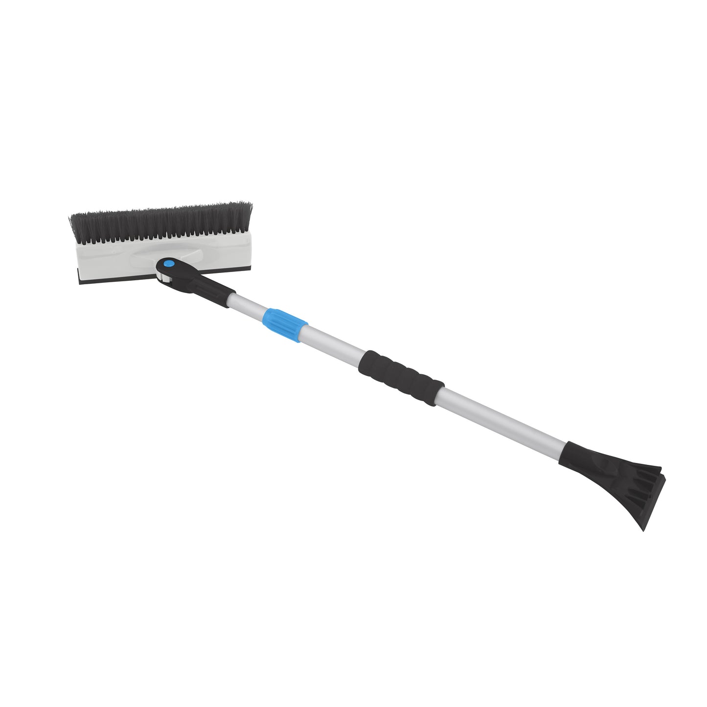 Extendable Snow Brush with Ice Scraper and Squeegee