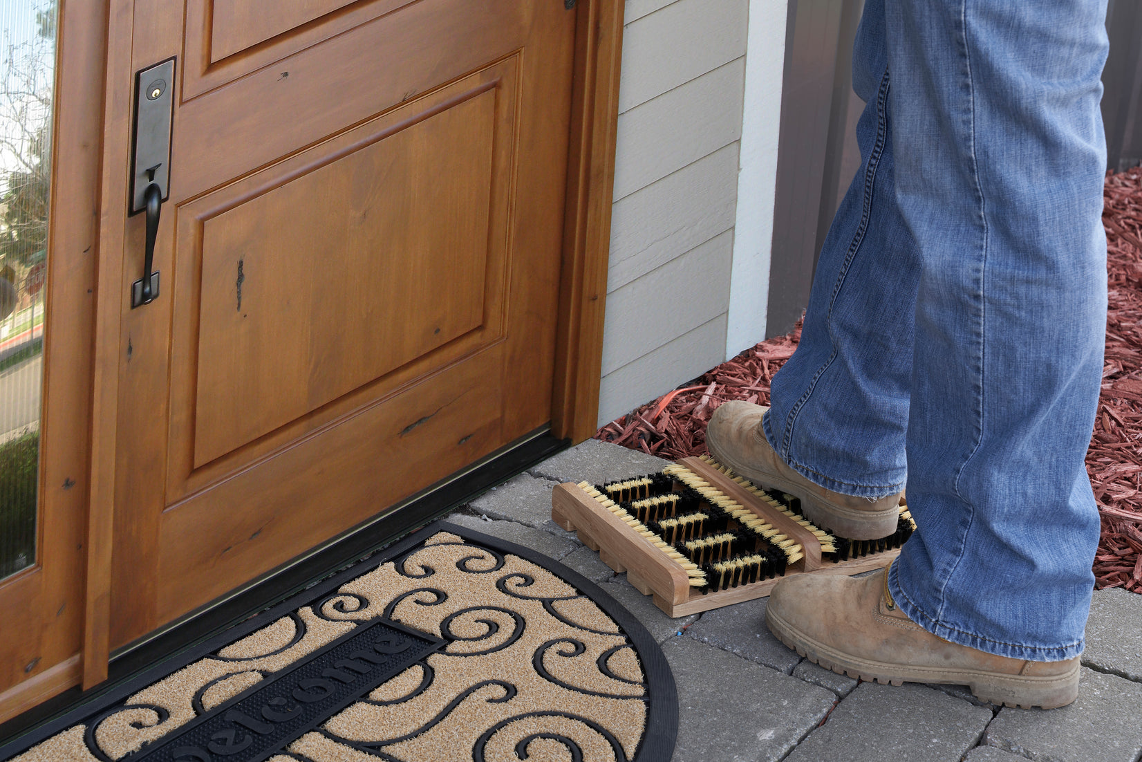 Boot and Shoe Scrubber