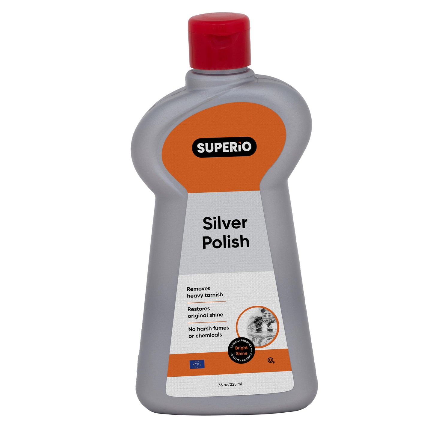 Silver Tarnish Cleaner - 100% Natural Metal Polish by Earthgloss™