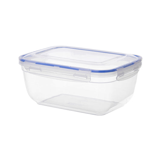 Superio Food Storage Containers, Airtight Leak-Proof Meal Prep Rectangular Containers, 2.5 Qt.