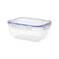 Superio Food Storage Containers, Airtight Leak-Proof Meal Prep Rectangular Containers, 4.25 Qt.