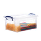 Deep Storage Container (6 Qt.) Plastic Bin with Lid