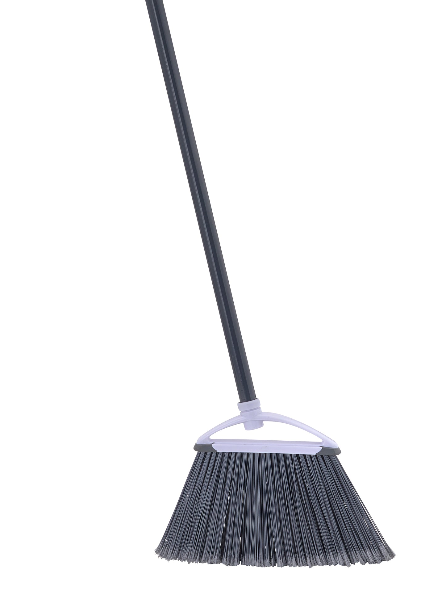 Angle Broom with Rubber Edge