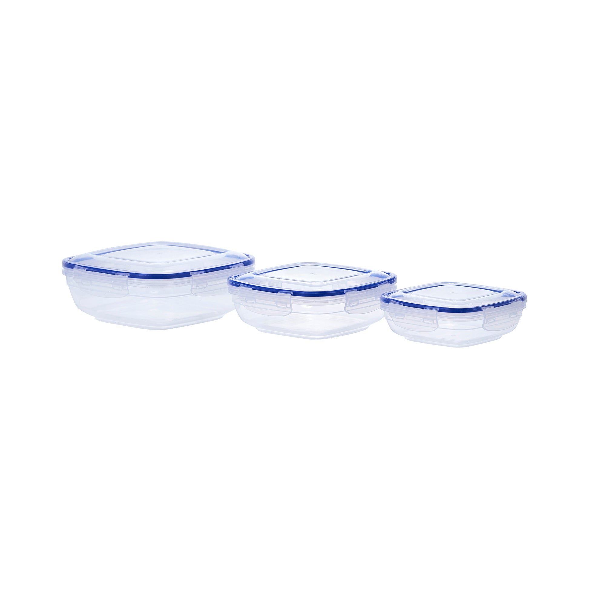 Superio Food Storage Containers, Airtight Leak-Proof Meal Prep Square