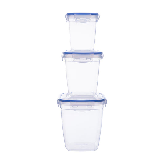 Set of 3 Deep Food Containers