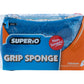 Scrub Sponge with Comfortable Grip, Blue