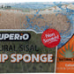 Natural Sisal Cellulose scrub sponge with Grip
