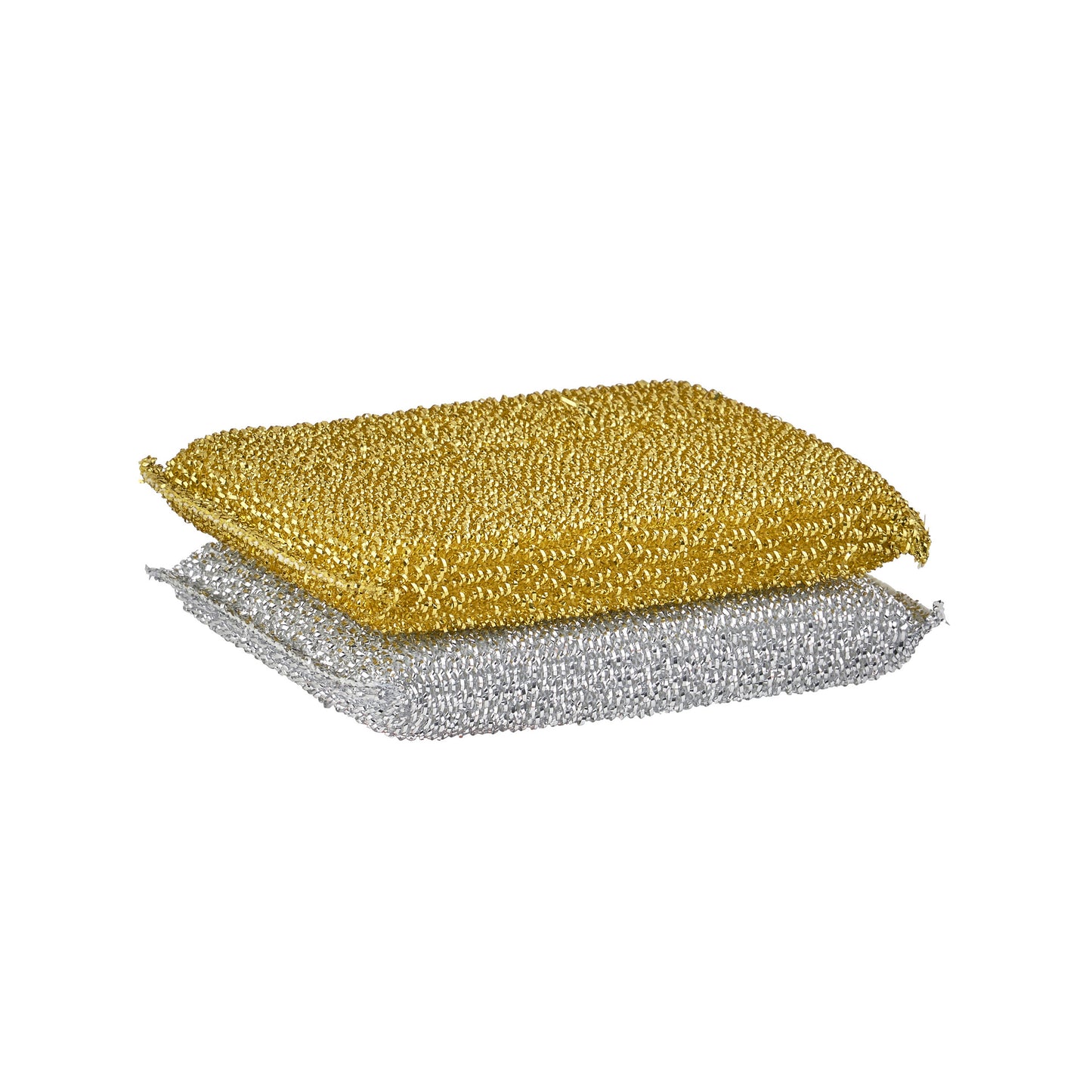 Silver and Gold Sponges (2-pack)