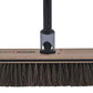 Premium Horsehair Broom with Beach Wood Brush Head and Multi Position Handle