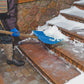 Steps Shovel with Wooden Handle