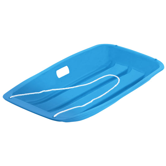 Kids Toboggan Snow Sled 35" Long (Blue)