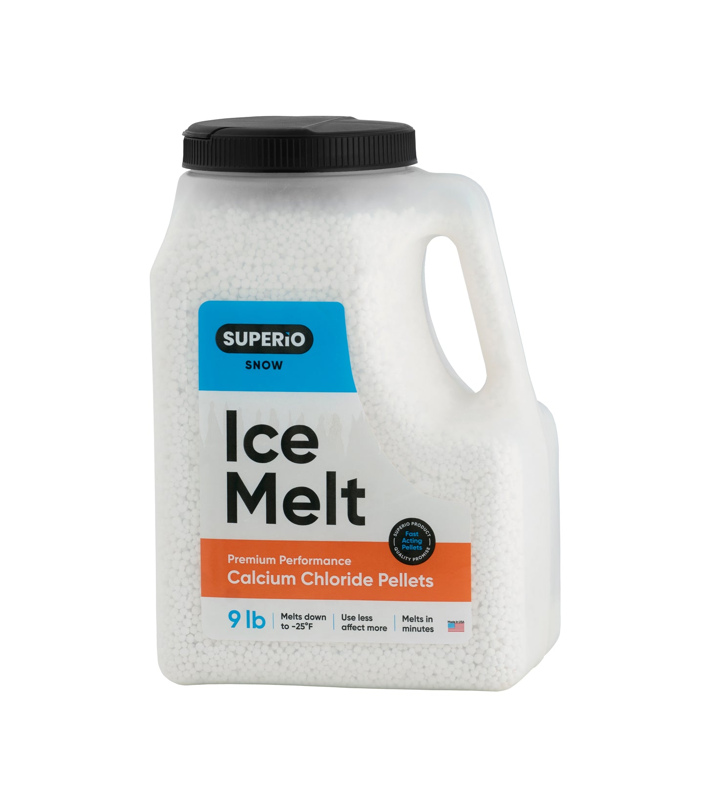 Snow and Ice Melter Calcium - 9 Lb. Bucket