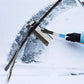 Extendable Snow Brush with Ice Scraper and Squeegee