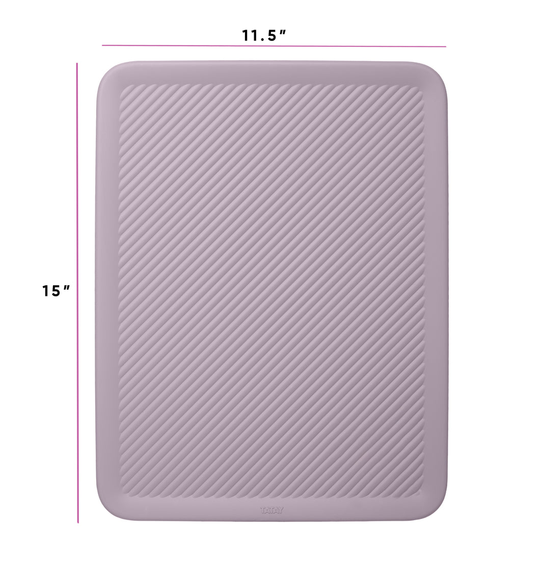 5 Liter Lid for Ribbed Bin Lilac