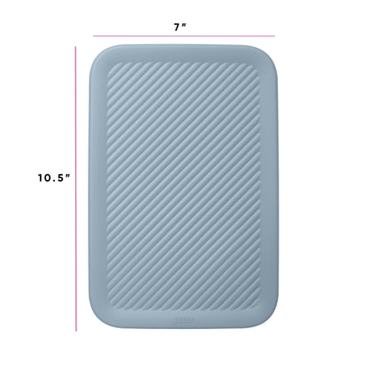 5 Liter Lid for Ribbed Bin Blue