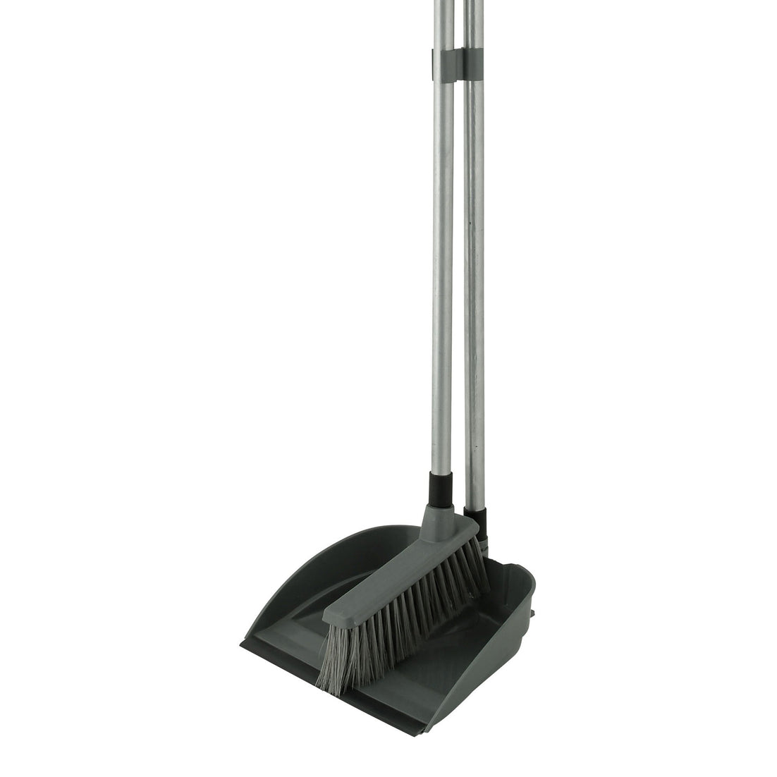 Slim Broom & Folding Dust Pan Set